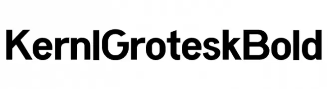 Kernl Grotesk Bold  Fuentes Gratis Descargar