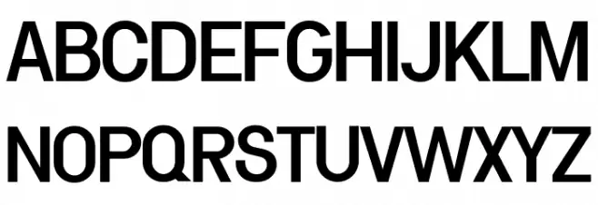 Kernl Grotesk Condensed Bold Fonte MAIÚSCULAS