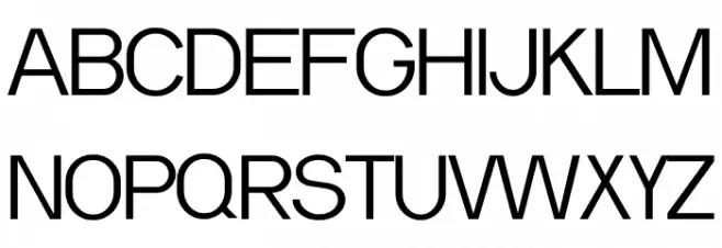 Kernl Grotesk Schriftart Groß