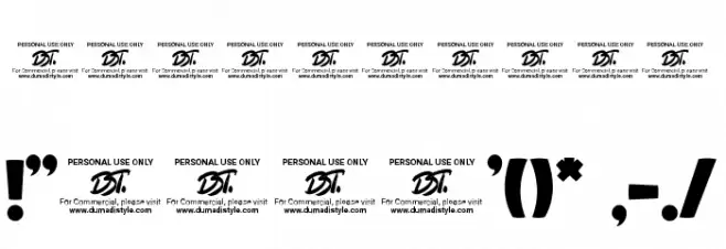 Kero kero Font OTHER CHARS