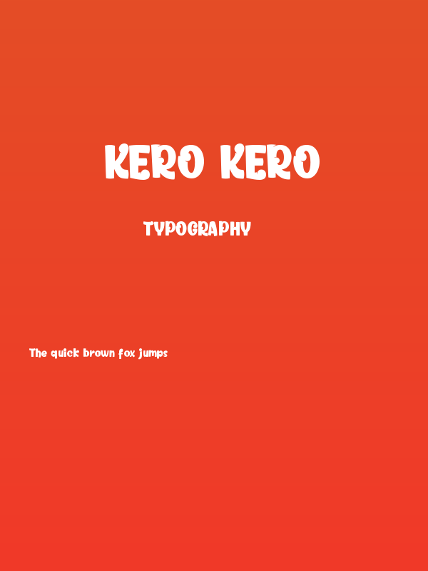 Kero kero Poster
