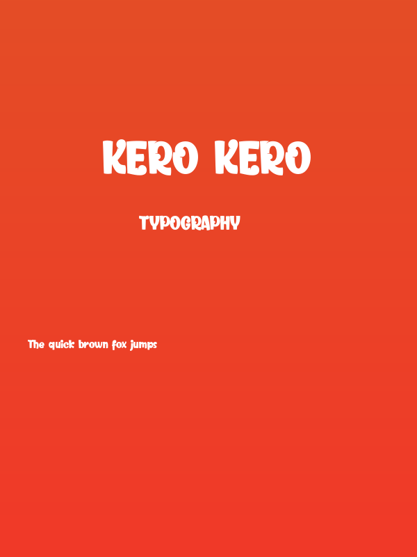 Kero kero Poster