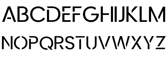 KeroxNonCommercialRegular Font LOWERCASE