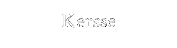 Kersse  Descarca Fonturi Gratis