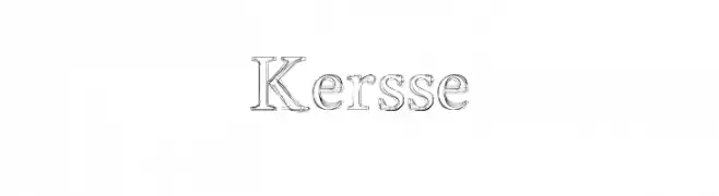 Kersse  フリーフォントのダウンロード