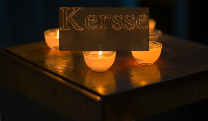 Kersse Example 3