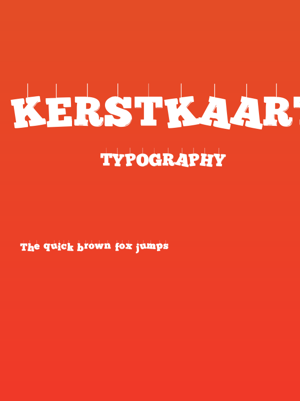 KerstKaart Poster