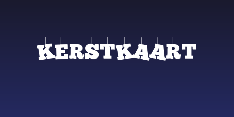 KerstKaart Social Header