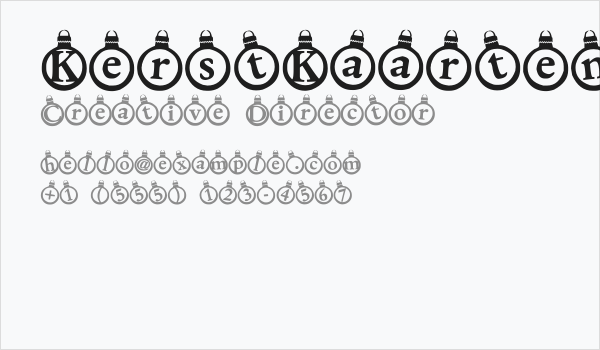 KerstKaarten Business Card