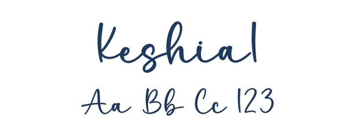 Keshia1 Font Preview
