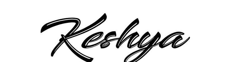 Keshya  font caratteri gratis
