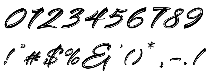Keshya Font OTHER CHARS