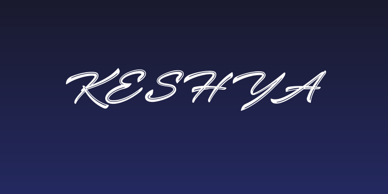 Keshya Social Header