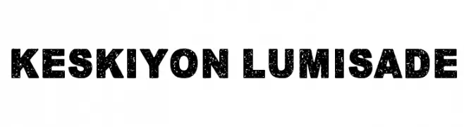Keskiyon Lumisade  Frei Schriftart Herunterladen