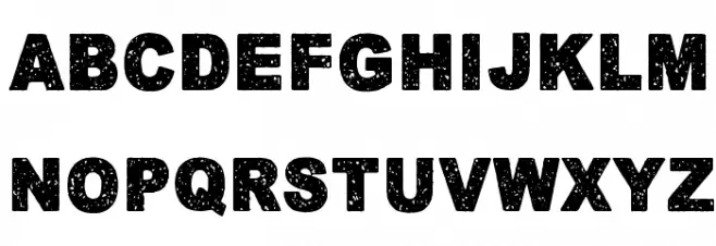 Keskiyon Lumisade Schriftart Groß