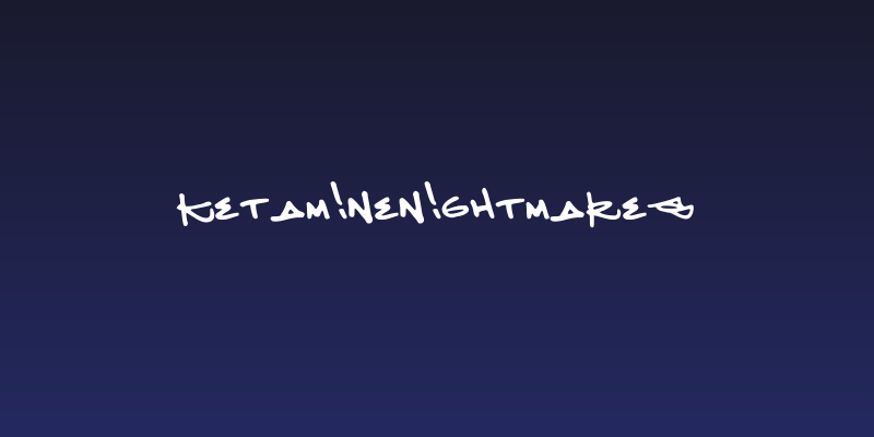 KetamineNightmares Social Header