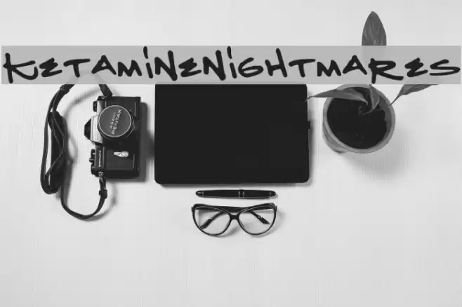 KetamineNightmares Font examples