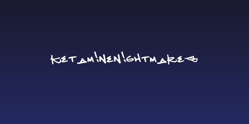 KetamineNightmares Social Header