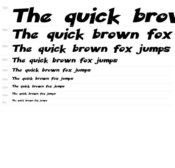 Ketchum Italic Waterfall