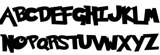 Ketchum Fuentes MAYÚSCULAS