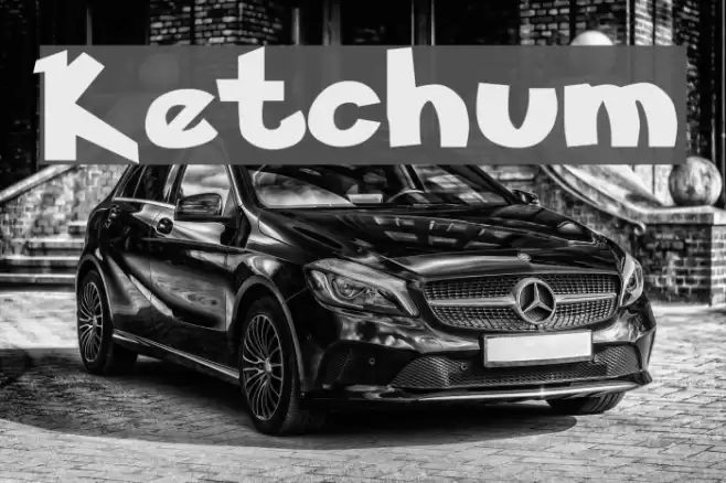 Ketchum Font examples