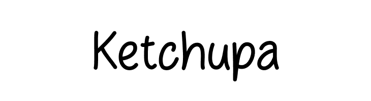 Ketchupa  Free Fonts Download