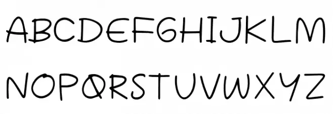 Ketiak 字体 大写