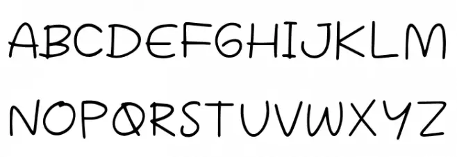 Ketiak Font UPPERCASE