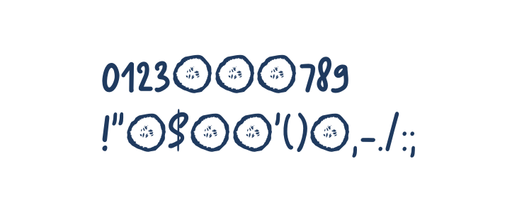 Ketimun DEMO Regular Other Characters