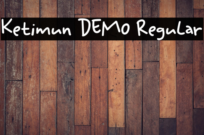 Ketimun DEMO Regular Example 1