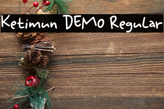 Ketimun DEMO Regular Example 2