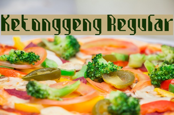 Ketonggeng Regular Example 3