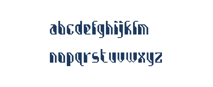 Ketonggeng Regular Lowercase