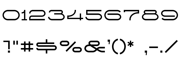 Ketosag Bold Font OTHER CHARS