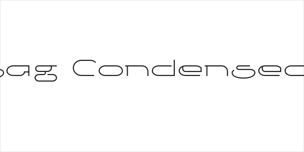 Ketosag Condensed Light Logo