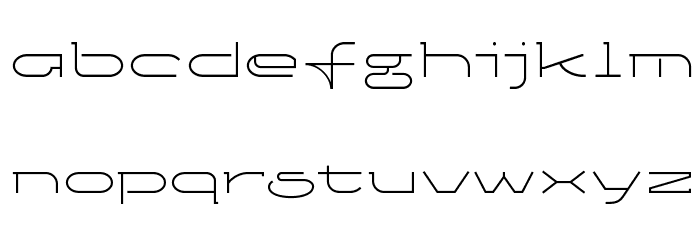 Ketosag Condensed Light Font LOWERCASE