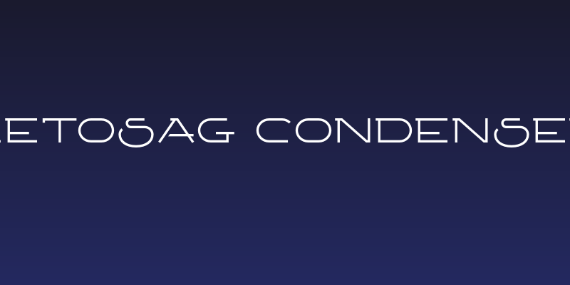 Ketosag Condensed Social Header