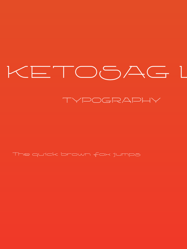 Ketosag Light Poster