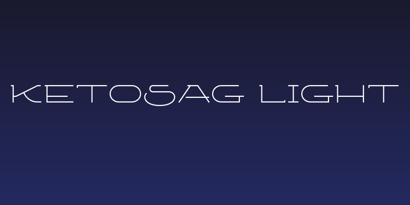 Ketosag Light Social Header