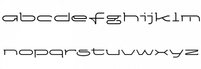 Ketosag Font LOWERCASE