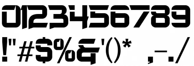 Ketsana Regular Font OTHER CHARS