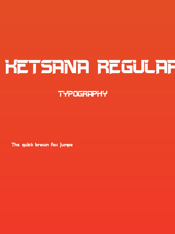 Ketsana Regular Poster