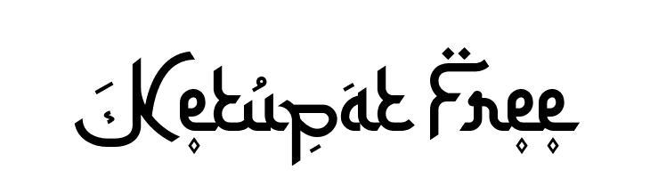 Ketupat Free  لخطوط تنزيل