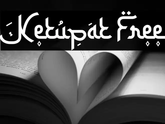 Ketupat Free Font examples