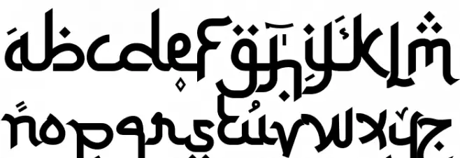 Ketupat Free フォント 小文字