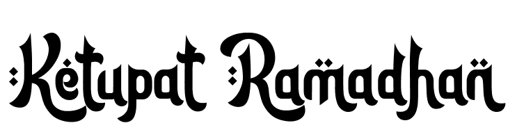 Ketupat Ramadhan  font caratteri gratis
