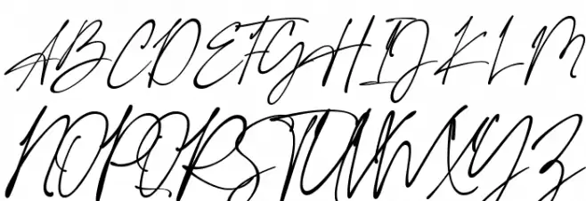 Keumala Schriftart Groß