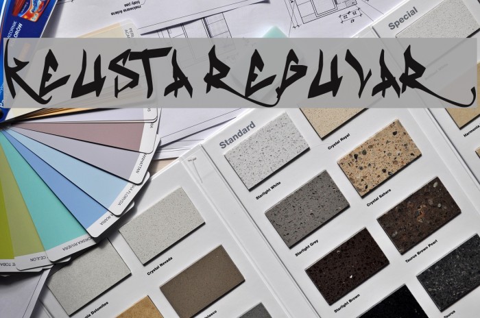 Keusta Regular Font examples