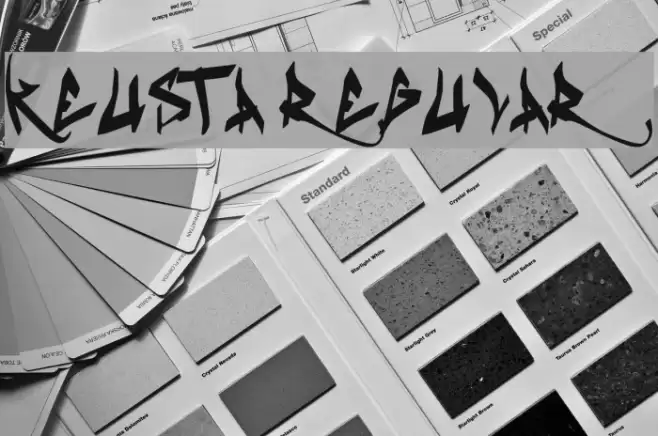 Keusta Regular Font examples