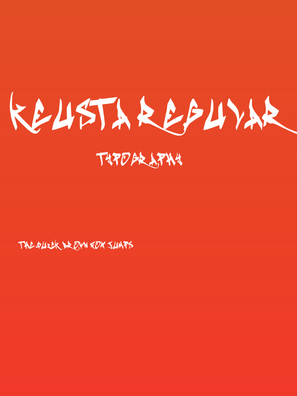 Keusta Regular Poster